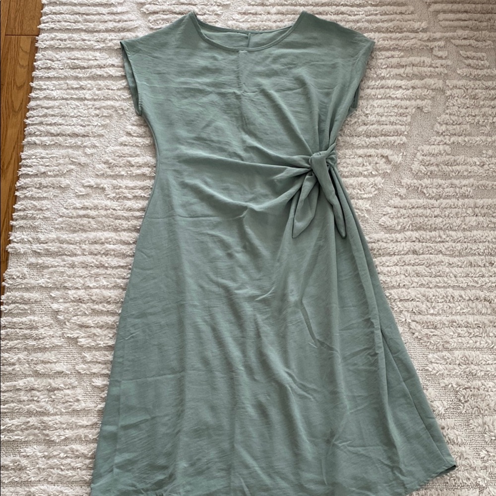 H&M Green Midi Dress